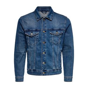 Nueva chaqueta vaquera de talla grande para hombre, chaqueta holgada con bolsillo y cuello vuelto, chaqueta lavada vintage desgastada del proveedor de BD - Product Image 2