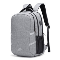 Sac à dos pour ordinateur portable d'affaires avec sac à dos réfléchissant Bookbag pour l'école, le collège et l'ordinateur portable avec port de charge USB
