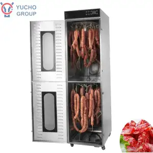 Industrial Stainless Steel Fruit Dehydrator Drying Machine With Double Sausage Machine