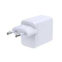 Chargeur universel 65W GaN double port PD Type C, adaptateur USB Type C, chargeur de téléphone 65W pour téléphones