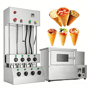 Nueva Máquina Automática Portátil para Hacer Pan de Pizza Cónico, Diseño de Fábrica, Molde Rotatorio en Espiral, Producción de Harina de Trigo, Industria Alimentaria 304 - Product Image 6