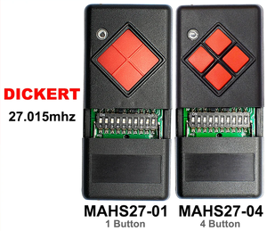 Cho dickert MAHS27-04 mahs27-01 <span class=keywords><strong>27</strong></span>,015 <span class=keywords><strong>MHz</strong></span> Mã cố định cửa nhà để xe điều khiển từ xa - Product Image 3