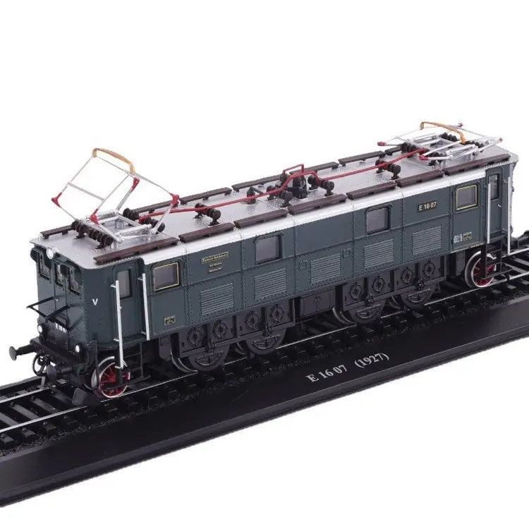 Atlas 1:87 Europese Klassieke Locomotief Diecast Model Speelgoed Stoomlocomotief Auto Simulatie Trein Collectie Ornamenten