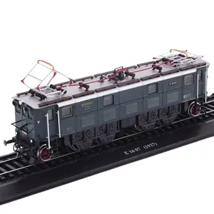 ATLAS 1:87 locomotiva clássica europeia modelo fundido brinquedo locomotiva a vapor carro simulação trem coleção ornamentos