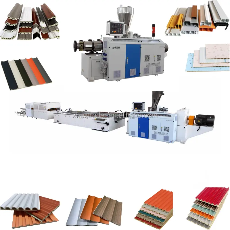 Hot sale plastic PVC WPC wall panel board making machine pvc wall panel extruder production line making machine