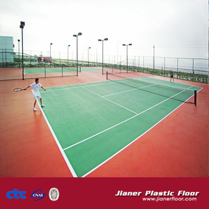 Pavimentazione in PVC di Alta Qualità Antiscivolo, Ignifuga, Impermeabile e Durevole con Grana di Sabbia Cristallina per Campi da Pallavolo e Pickleball al Chiuso - Product Image 5