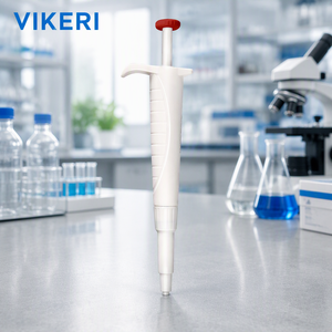 VIKERI Mini-pipette à volume fixe monocanal pour manipulation de liquides scientifiques OEM 25-300uL - Product Image 6