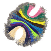 100 Stück Bunte 1,5 & 2 mm Gewachste Schnur Verstellbare Geflochtene Kordel für DIY Halsketten Armbänder Schmuckherstellung Zubehör