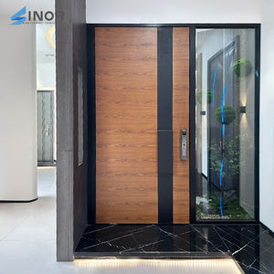 Porte d'entrée ignifuge avec âme ignifuge et panneau d'isolation thermique pour bâtiments commerciaux et industriels - Product Image 1