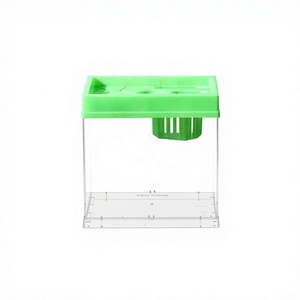 防刮桌面亚克力鱼缸，迷你家用养鱼设备，节省空间的观赏鱼缸 - Product Image 2
