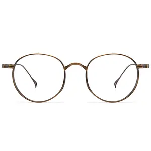 10519 Pure Titanium Ultra light eyeglasses Frame For Optical Eye Glasses Vintage Design high quality wholesale cheap price