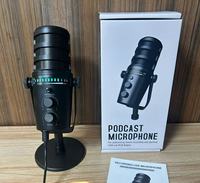 Microphone à condensateur filaire professionnel MV7 au prix d'usine avec connexion audio DSP USB pour le streaming en direct et l'enregistrement