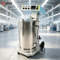 Machine de revêtement électrostatique Galin pour composants de quincaillerie T1 CE, tubes de finition de surface pour pièces métalliques et produits en acier