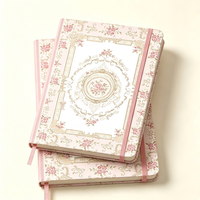 Carnet à couverture rigide avec logo personnalisé, agenda A5 à points, souvenir d'anniversaire, cadeau