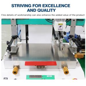 Impresora de Pantalla Plana Semiautomática de Escritorio, Equipo Nuevo para Impresión de Pantalla Plana, Estación de Impresión de Pasta de Soldadura y Pegamento - Product Image 5