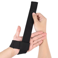 Sangles de poignet en néoprène personnalisables pour la musculation, 11 pouces de long, avec grip en silicone antidérapant, rembourrées, imperméables, unisexes