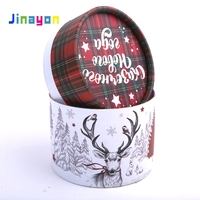 Jinayon vente en gros, emballage de Tube de papier de bougie de boîte de cadeau de tambour de papier personnalisé