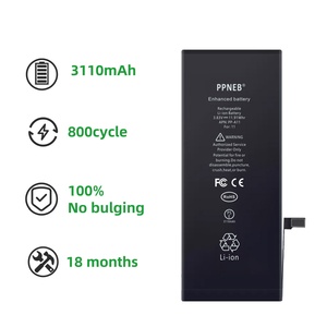 <span class=keywords><strong>Batterie</strong></span> de Téléphone d'Origine avec 100% de Capacité pour <span class=keywords><strong>iPhone</strong></span> 6 <span class=keywords><strong>7</strong></span> 8 Plus X XR XS 12 13 Mini 14 15 16 11 Pro Max - Product Image 4