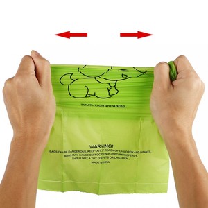 Biodegradable Compostable PE <b>Plastic</b> Dog Waste Bag Side Gusset Design Gravure Printing 50kg Carton Packaging for Doggy Poop - Product Image 5