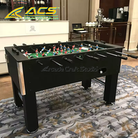 Table de baby-foot professionnelle ACS de 55 pouces, en MDF et PVC robustes, jeu d'arcade de football ACS-0283-S pour salles de jeux, bars, clubs, usage domestique