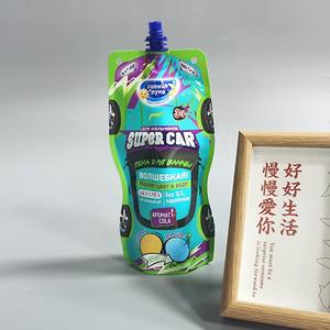 Bolsa de embalaje para detergente de lavandería fabricada en fábrica, bolsa portátil con boquilla de succión, bolsa de embalaje autoportante con boquilla de succión - Product Image 2