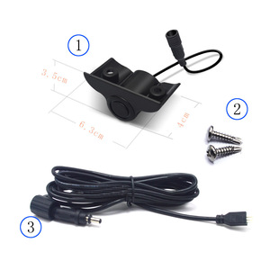 24V trực quan không thấm nước Xe tải sao lưu Radar cảm biến, cảm biến đậu xe bằng giọng nói tiếng bíp báo động mù tại chỗ màn hình - Product Image 4