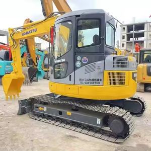 Buen estado 7,8 toneladas usado Komatsu PC78US japonés de segunda mano Mini Excavadora hidráulica de orugas precio atractivo para la venta - Product Image 6