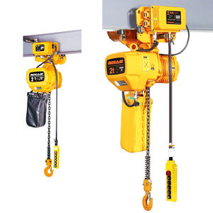 เครื่องยกโซ่ไฟฟ้า1ตัน, เครนยกโซ่ไฟฟ้า380โวลต์ความเร็วเดียวพร้อมที่ควบคุมรถเข็น - Product Image 2