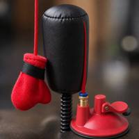 Meilleure Vente : Jouet de boxe vertical pour chat avec base à ventouse, jouet gant de boxe pour chat, divertissement autonome, anti-stress, fournitures pour animaux de compagnie