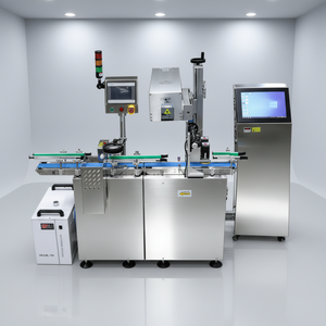 Codificatore e Ispezionatore Laser UV Integrato per Bottiglie di Plastica: Codifica, Traccia, Individua, Rifiuta |   Sistema All-in-One - Product Image 3