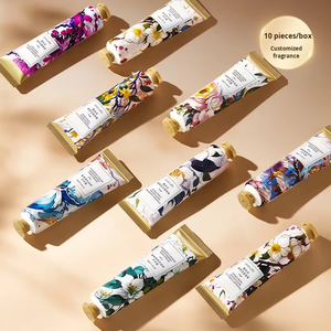 Crème pour les mains à l'extrait de plante bio Lotion rose jasmin bois de santal cèdre osmanthus vegan nourrissante anti-rides hydratante chaude - Product Image 1