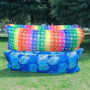 Air <b>Sofa</b> Folding Portable Air Bed Outdoor Camping Lazy <b>Sofa</b> Mattress 0.8kg Lightweight Quick <b>Inflatable</b> Travel Sleeping Pad - Product Image 3