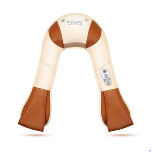 Masseur pour le cou et les épaules SkG, kaki, rechargeable par USB, pétrissage à chaud, usage domestique - Product Image 2