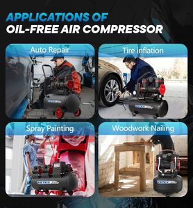 Großhandel PERAN Kompressor De Ar Para Pintura Neues Design 1,5 PS 22l tragbarer Kolben Silent Oil Free Luft kompressor zum Lackieren - Product Image 5