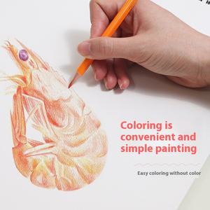 Erasable 12/24/36-Color Wooden Colored <strong>Pencil</strong> <strong>Set</strong> High Grade for Students and Painting - Product Image 2