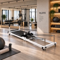 Machine de Pilates pliable en acier pour l'entraînement à domicile, équipement de fitness et d'exercice