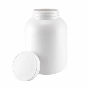 Hộp nhựa HDPE đựng protein dạng bột có in logo tùy chỉnh, dùng để bảo quản thực phẩm - Product Image 1