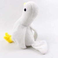 Mini peluche colombe blanche moelleuse, adorable petit pigeon en peluche, décoration de mariage, cadeau pour enfants