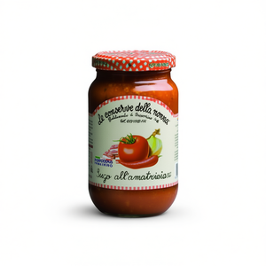 Salsa de Tomate Picante Amatriciana de la Abuela, 190g X 12 Unidades, Sabor Italiano Tradicional en Cada Tarro de Vidrio - Product Image 2