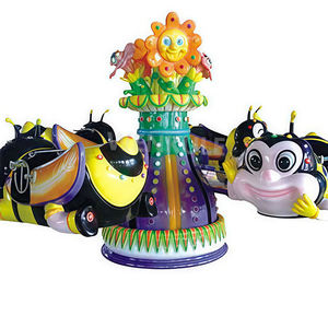 Manège de fête <span class=keywords><strong>foraine</strong></span> personnalisable de luxe à double étage, 3 places, électrique, musical, avec lumières LED, pour intérieur/extérieur - Product Image 4