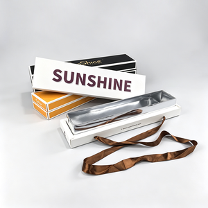 กล่องบรรจุภัณฑ์ทีรามิสุ Sunshine ทำจากกระดาษเกรดอาหารสำหรับขนมอบ พิมพ์โลโก้ได้ตามต้องการ กล่องกระดาษบรรจุภัณฑ์ช็อกโกแลต - Product Image 1