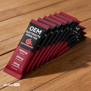 ผงเครื่องดื่มสมุนไพรคีโตแมกนีเซียมและโพแทสเซียมอิเล็กโทรไลต์สำหรับผู้ใหญ่ แพ็คพรีเมียมพร้อมสารเพิ่มพลังงาน 6 กรัม - Product Image 1