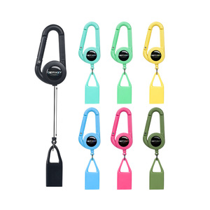 Correa de soporte de encendedor de plástico máximo de 70cm para encendedor <span class=keywords><strong>BIC</strong></span>, contenedor de encendedor con logotipo personalizado de varios colores con gancho a presión para fumar - Product Image 1