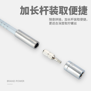 41 In 1 Extendable <b>Screwdriver</b> Set Multipurpose Phillips Bit Plastic Handle Interchangeable Bit Diy Tool Kit - Product Image 5