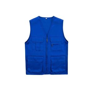 سترة عاكسة مخصصة للجنسين من القطن القابل للتنفس، معتمدة من CE، للحماية في مواقع البناء والديكور - Product Image 6