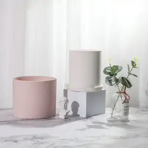 4 5 Inch Custom Desktop Plant Pot Moderne Ronde Porselein Keramische Klei Bloempotten In Bulk Voor Livingroom