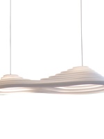 Luminaire suspendu en résine de style japonais nordique Wai Ji Feng Design, lustre créatif pour restaurants, terrasses, tables à manger, bars