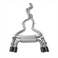 Système d'échappement Cat-Back avec valve et tube long pour BMW M2 CS F87 S55 3.0T 2020
