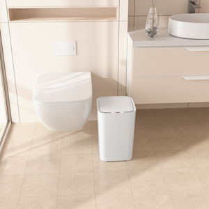 <span class=keywords><strong>Poubelle</strong></span> intelligente de 16 L à induction, en métal, stérilisée à l'ozone, avec emballage automatique des sacs et désinfection à l'ozone pour la maison et le bureau - Product Image 5