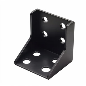 Fabrication sur mesure de tôles métalliques de précision OEM, support en acier épais soudé, base de montage en forme de U robuste - Product Image 3
